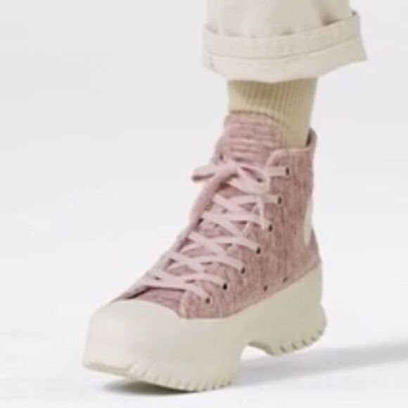 Converse Chuck Taylor All Star Lugged 2.0 Velour Hightop Sneaker Shoes Size 11.5 - Picture 11 of 12